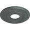 Ekena Millwork Bradford Medallion (Canopies up to 6 5/8"), 12 1/2"OD x 3 7/8"ID x 3/4"P, Athenian Green Crackle CM12BRAGC - alternate 4